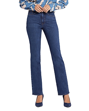 NYDJ MARILYN STRAIGHT JEANS IN GOLD COAST