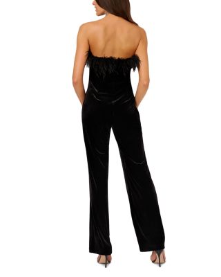 Stretch Velvet Jumpsuit