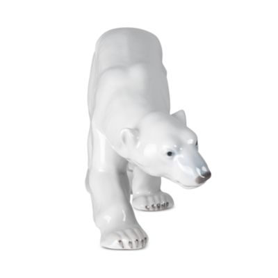 Polar Bear Walking Figurine 