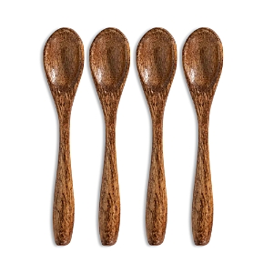 Juliska Bilbao Wood Petite Spoons, Set of 4