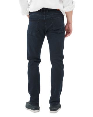 Weston Straight Leg Jeans in Blue Black
