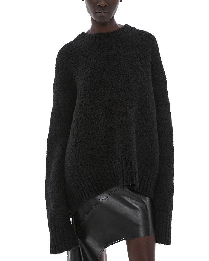 Helmut Lang Textured Crewneck Sweater Bloomingdale s