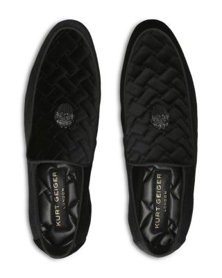 Men's Hugh Eagle Head Slip On Loafers