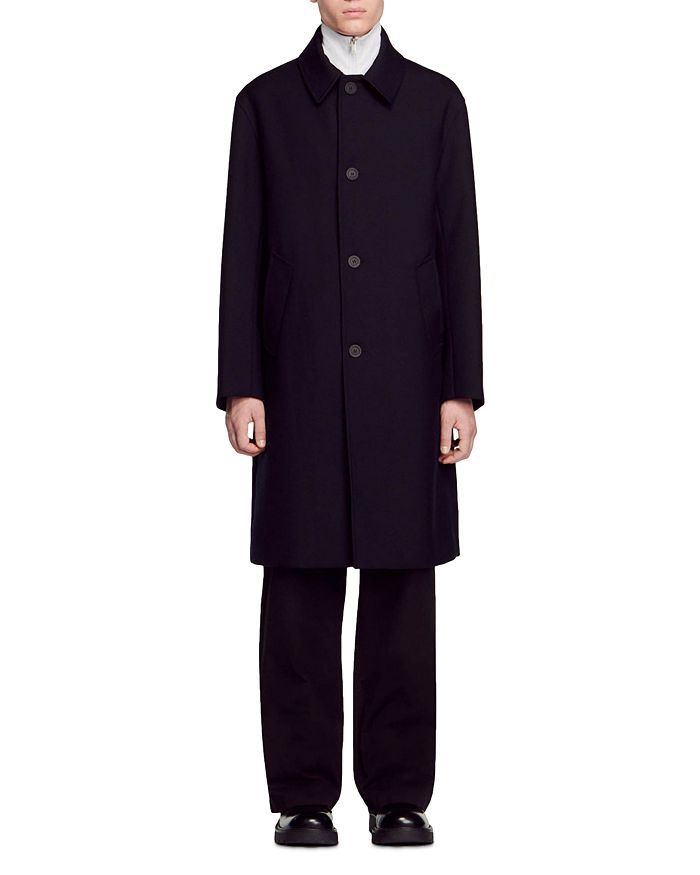 Sandro Classic Overcoat | Bloomingdale's