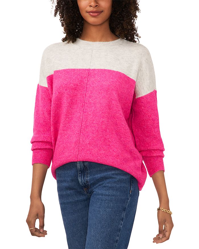 Vince camuto ottoman detail sweater dress sales