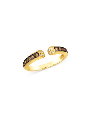 Bloomingdale's Fine Collection - Brown Diamond Open Ring in 14K Yellow Gold, 0.34 ct. t.w.