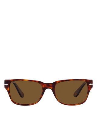 Polarized Rectangle Sunglasses, 55mm