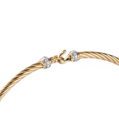 Cable Collectibles Buckle Bracelet in 18K Yellow Gold, 2.6mm