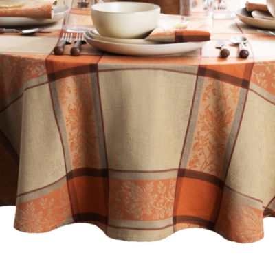 Autumnal Harvest Jacquard Tablecloth, 60&amp;quot; x 102&amp;quot;