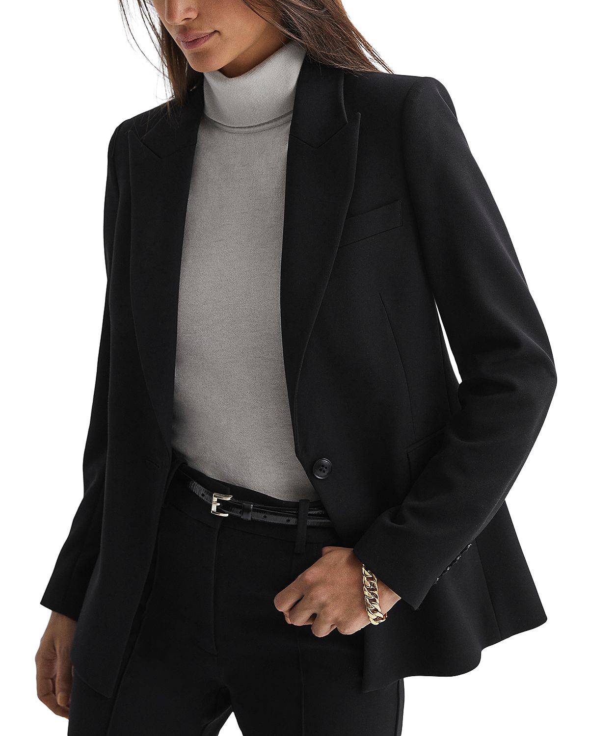 Reiss Gabi Tailored Single Breasted Suit Blazer