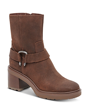 Dolce Vita Camros Bootie In Cocoa Suede