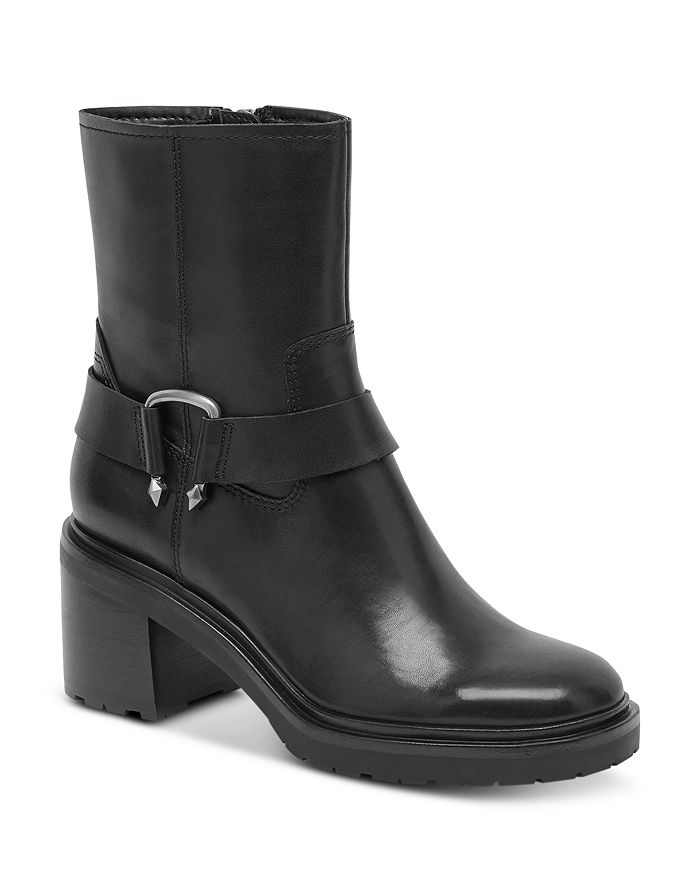 Women s Camros Harness Strap High Heel Boots