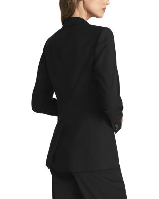 Petite Haisley Single Breasted Blazer