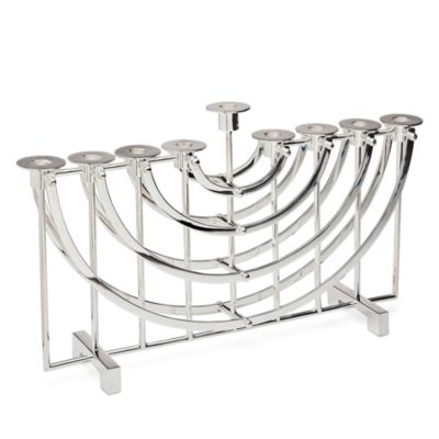 Ricci Argentieri - Adjustable Nickel Plated Menorah