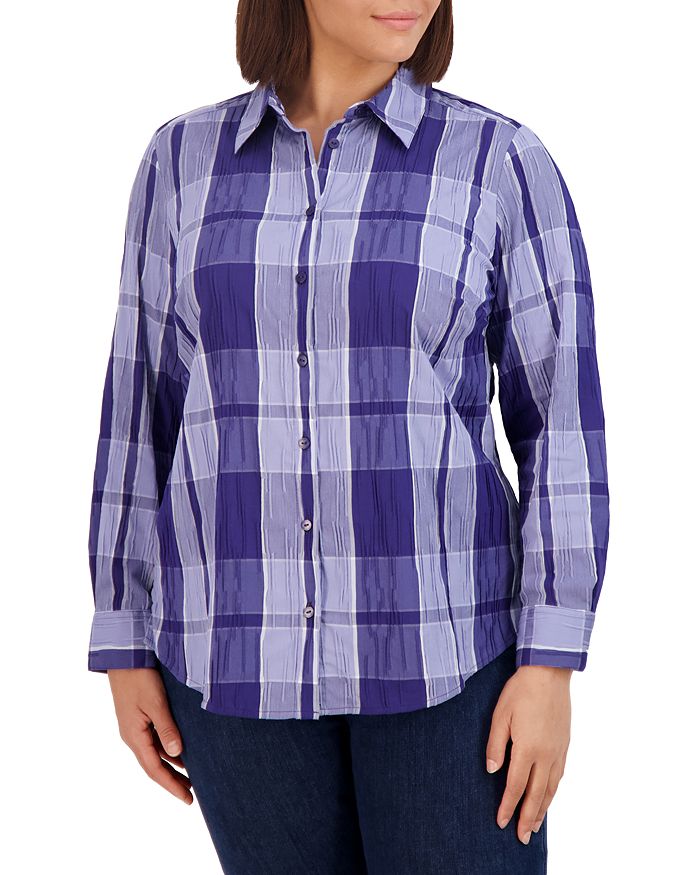 Foxcroft denim shirt discount