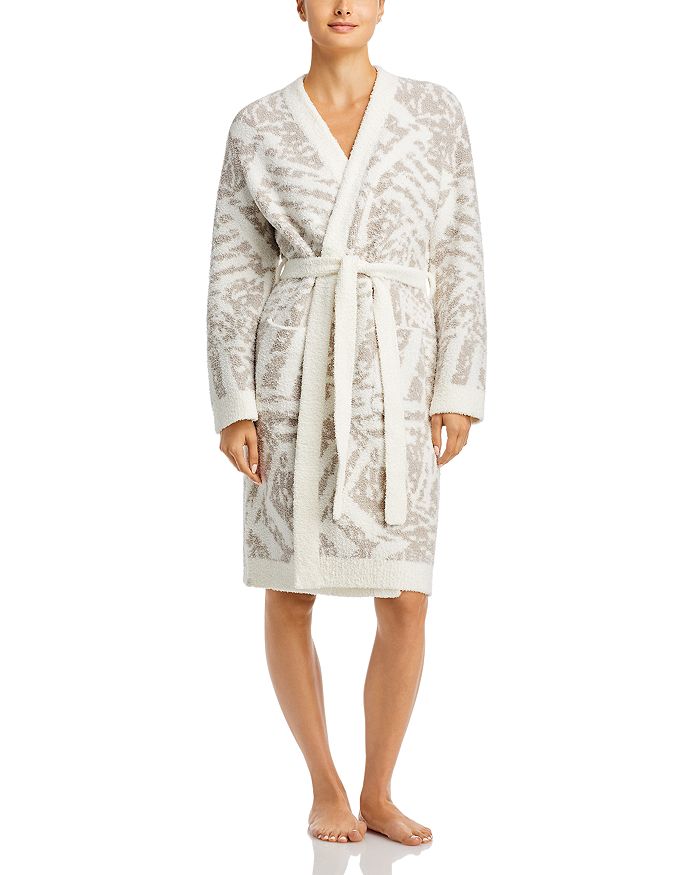 BAREFOOT DREAMS - CozyChic Animal Stripes Robe - 100% Exclusive