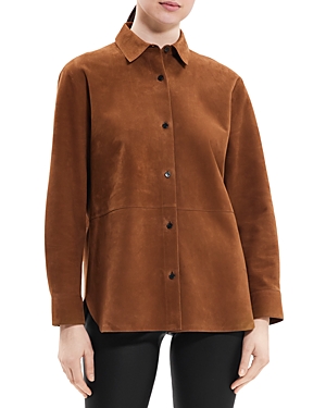 Theory Suede Shirt