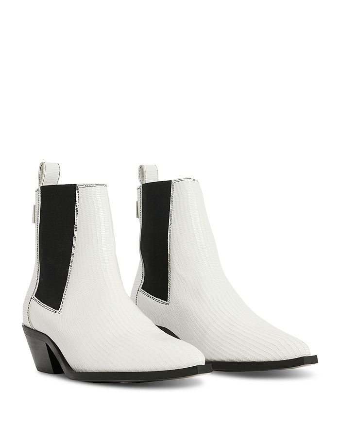 Allsaints Fox Chelsea Boot In White