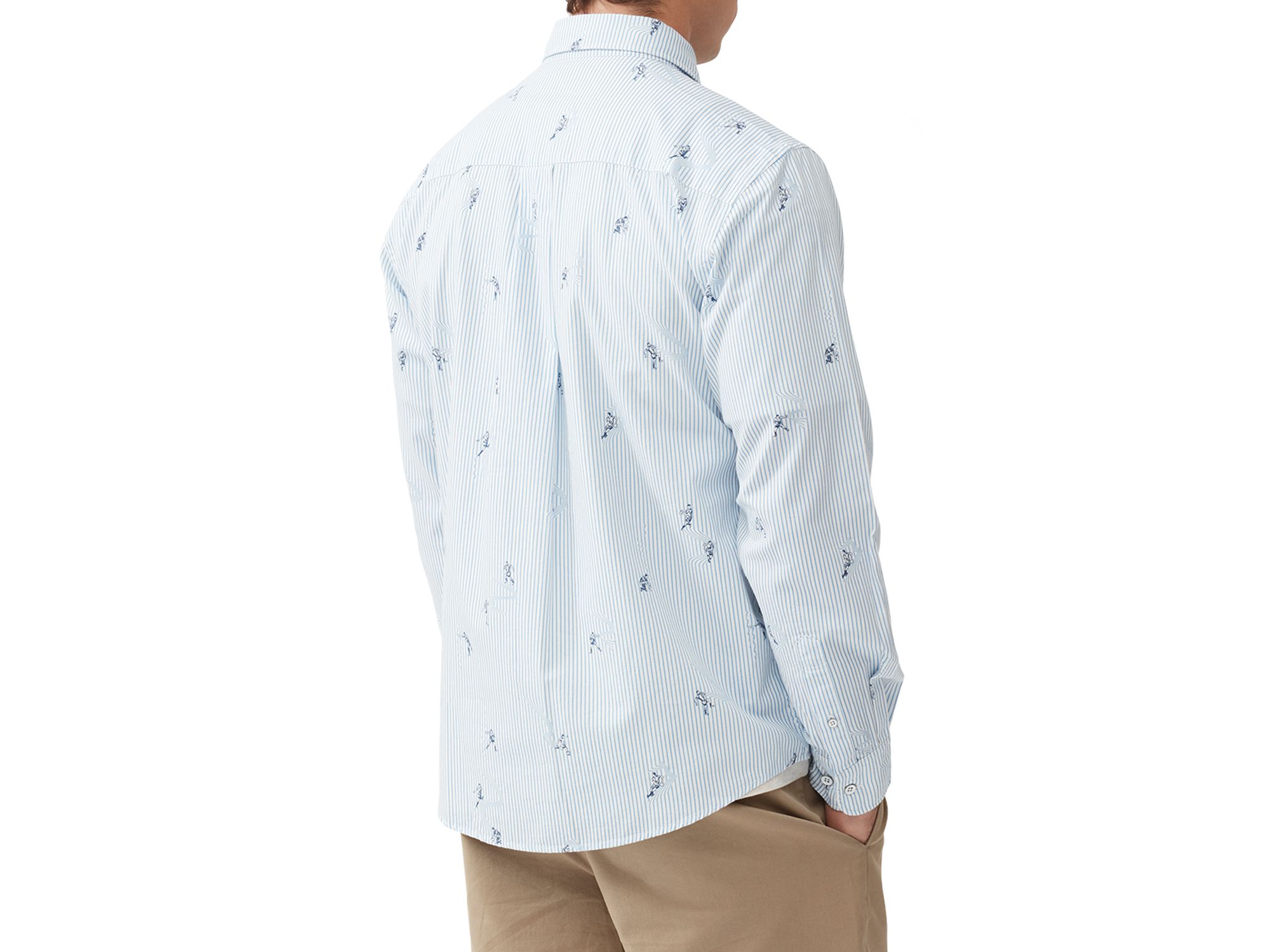 x Gilbert Churchill Park Cotton Twill Original Fit Button Down Shirt — Image 3