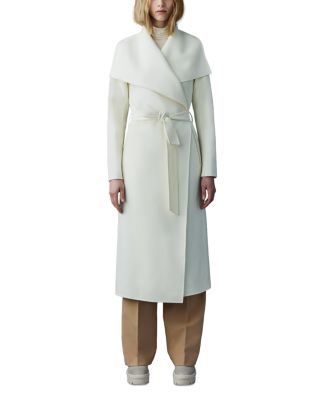 Mai Lightweight Wrap Wool Coat