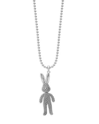 Limus  momentel  “Black rabbit necklace” Amazon.com: Zeshimb Cubic Zirconia Bunny Necklace Shiny