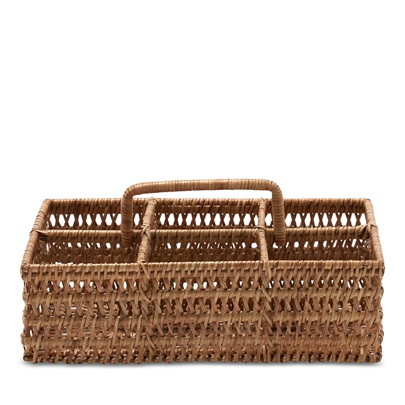 Blue Pheasant Carly Rattan Glass Holder