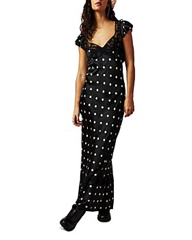 Free People - Butterfly Babe Dotted Maxi Dress