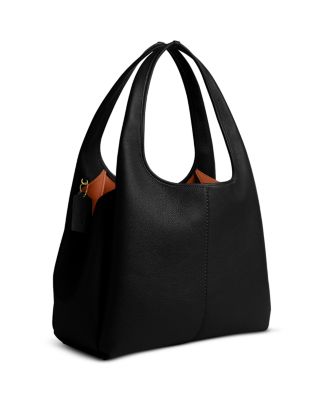 Lana Pebbled Leather Shoulder Bag 