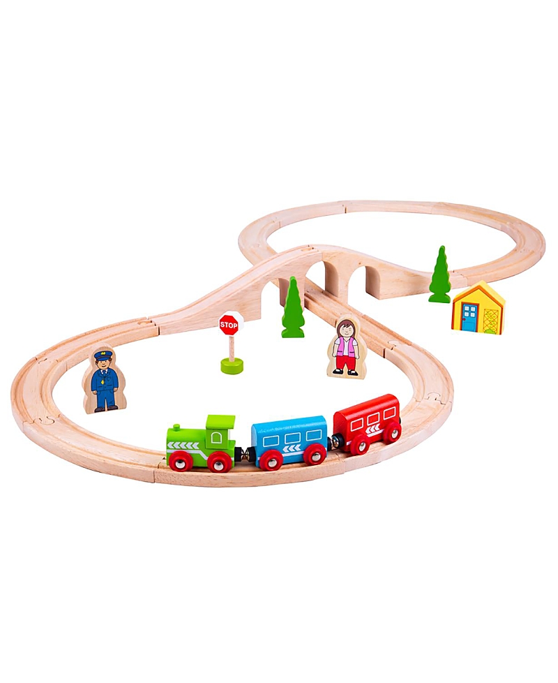 Bigjigs Rail Figure Of Eight Train Set - Ages 3+