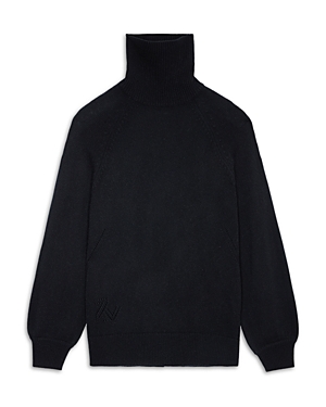 Zadig & Voltaire Mory Cashmere Sweater In Noir