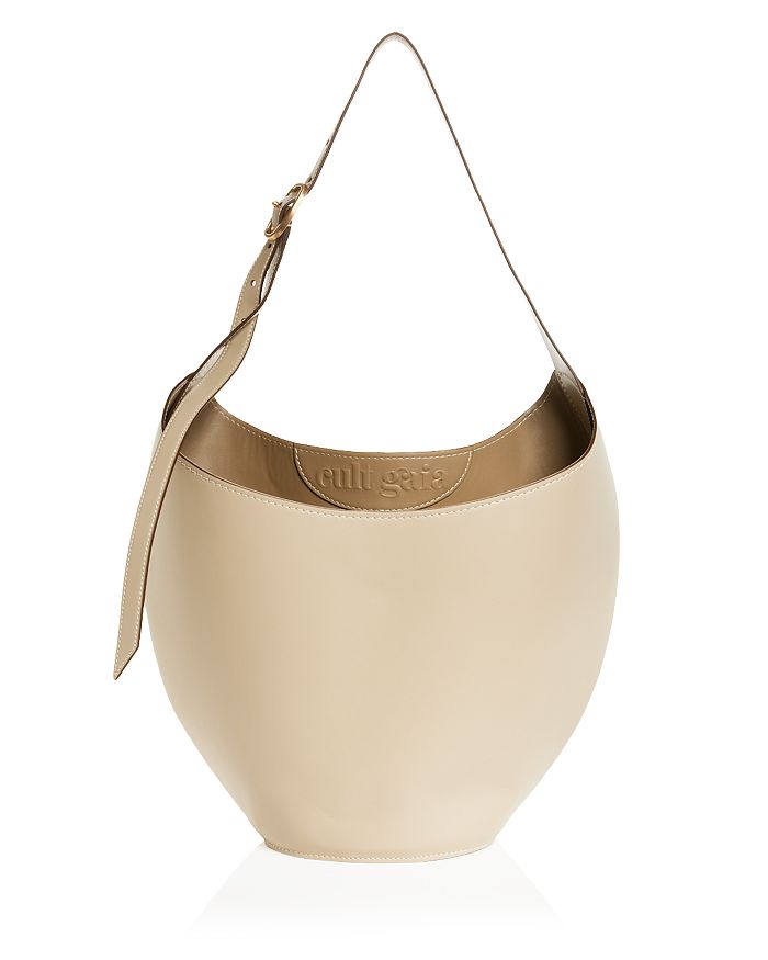 Cult Gaia Odette Leather Tote - Mushroom