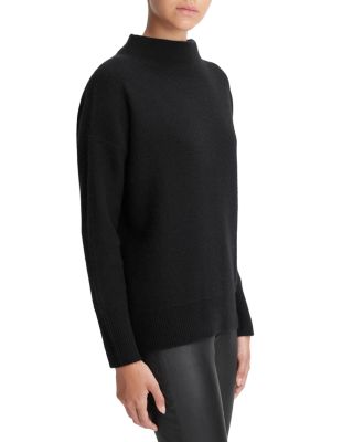 Boiled Cashmere Funnel Neck Sweater