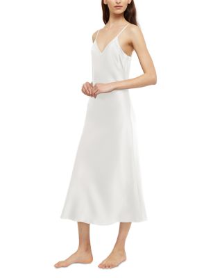 Silk Long V Neck Nite