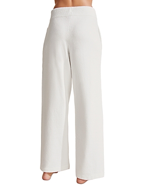 Shop Eberjey Boucle Pull On Pants In Ivory