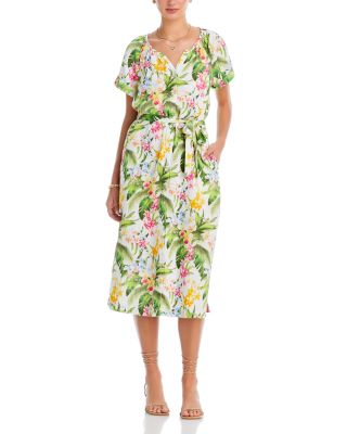 Tommy Bahama - Breezy Blooms Belted Midi Dress