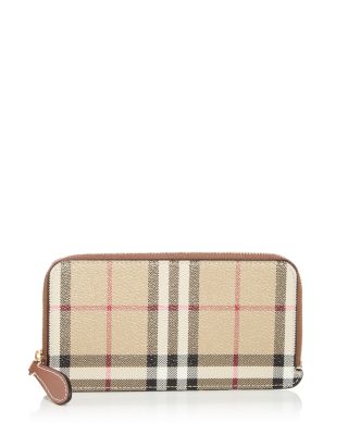 Burberry Somerset Check Canvas Card Case