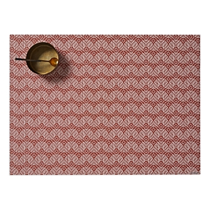 Shop Chilewich Swing Rectangular Placemat In Paprika