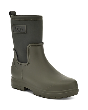Ugg Women's Droplet Mid Shaft Pull On Cold Weather Boots In Forest Night