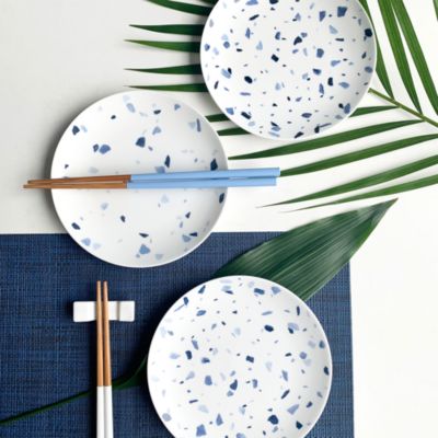 Terrazzo Azzurro Salad/Dessert Plates, Set of 2