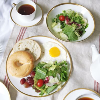 Golden Edge 10" Dinner Plate