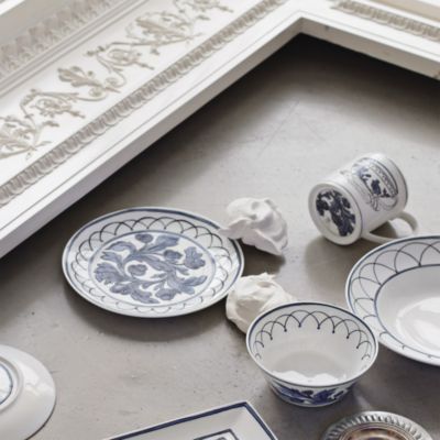 H. Blue Bird Dinnerware Collection