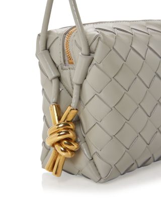 Mini Loop Intrecciato Leather Camera Bag