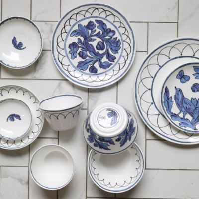 H. Blue Bird Dinnerware Collection