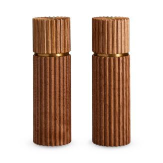 L'Objet Hand Carved Ribbed Salt and Pepper Mills | Bloomingdale's Kitchen
