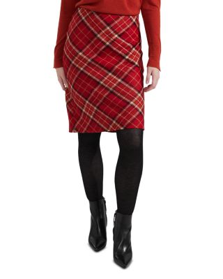 HOBBS LONDON - Daphne Herringbone Tweed Skir