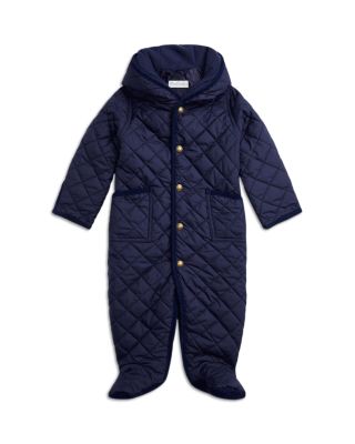Ralph Lauren - Unisex Quilted Hooded One Piece - Baby