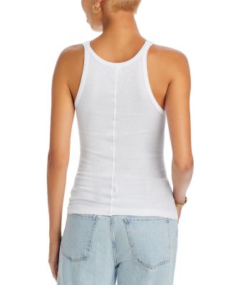 Ribbed Cotton Tank 
