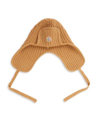 Wool Ribbed Aviator Hat
