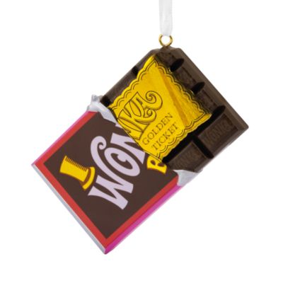 Hallmark - WONKA x Hallmark Willy Wonka Golden Ticket Ornament