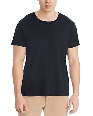 Re/done Black Hanes Edition 70s Loose T-shirt In Aged Black